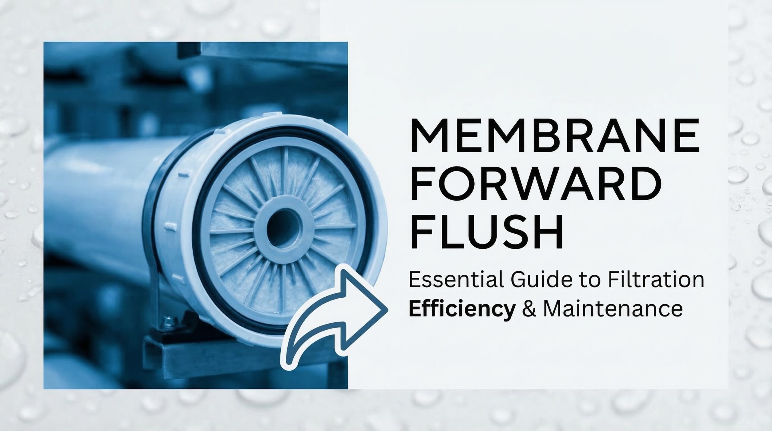 Membrane Forward Flush — The Life Enhancing Pill
